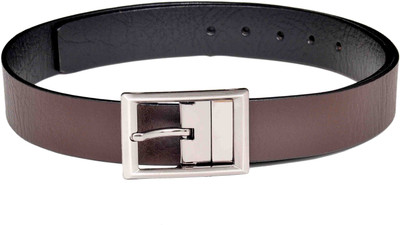 

Scarleti Men Casual Brown Genuine Leather Reversible Belt