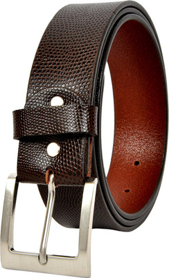 

Divoto Men Formal Brown Genuine Leather Belt, Brown-67