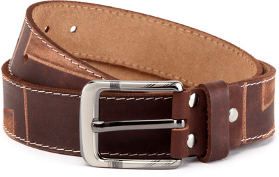 

WildHorn Men Casual Brown Genuine Leather Belt