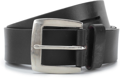 

Fastrack Women Black Genuine Leather, Metal Belt