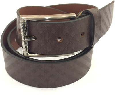 

Sir Michele Men Casual Brown Genuine Leather Belt