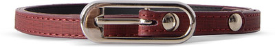 

Baggit Women Casual Red Synthetic Belt