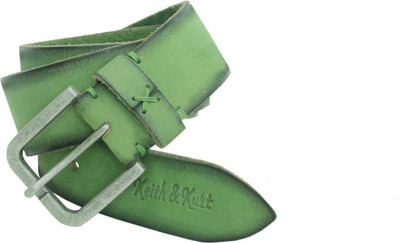 

Keith & Kurt Men Party, Evening Green Genuine Leather Belt