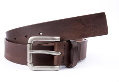 

Brounplus Boys Casual Brown Genuine Leather Belt