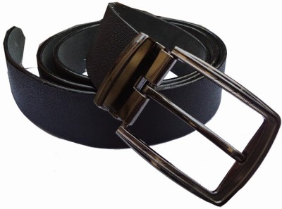 

MMS Men Formal Black Genuine Leather Belt