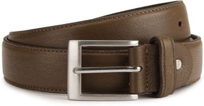 

U.S. Polo Assn Men Brown Metal, Genuine Leather Belt, Coffee