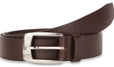 

Paradigm Design Lab Men Casual Brown Genuine Leather Belt