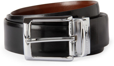 

Louis Philippe Men Black Genuine Leather Belt