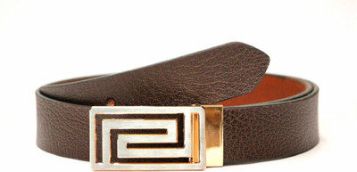 

Tops Men Formal Brown Genuine Leather Belt