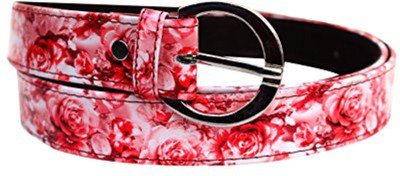 Viva Girls Red Artificial Leather Belt