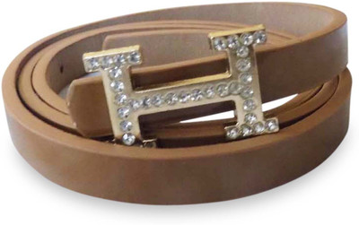 

Rege Girls Casual Brown Artificial Leather Belt