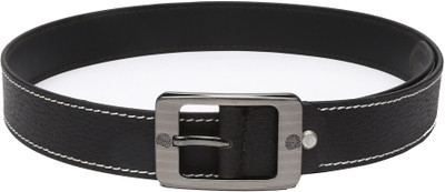 

WildHorn Men Casual Black Genuine Leather Belt