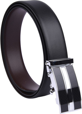 

BW Men Formal Black Genuine Leather Reversible Belt