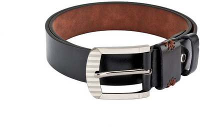 

Swiss Design Men Casual Black Genuine Leather Belt