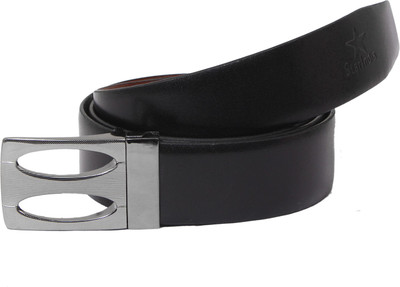 

Star India Men Casual Black Artificial Leather Reversible Belt