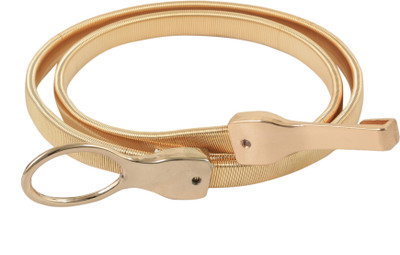 

Alvaro Women Casual Gold Metal Belt