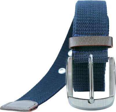 

Contra Men Blue Canvas Belt, Blue01