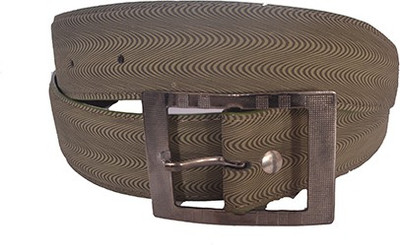 

Aam Shopping Men Grey Artificial Leather Belt