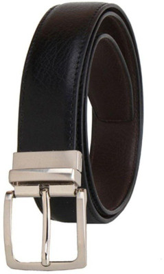 

OODI Men Black Genuine Leather Belt