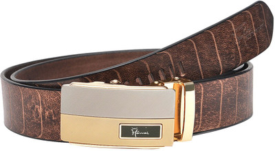 

Hawai Men Casual, Formal Brown Genuine Leather Belt
