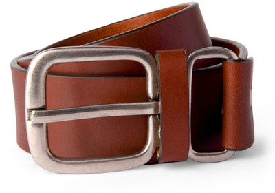 

Louis Philippe Men Brown Artificial Leather Belt