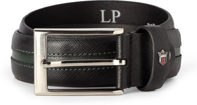 

Louis Philippe Men Black Artificial Leather Belt