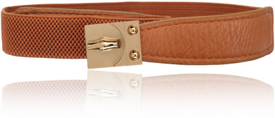 

Calvino Girls Casual, Evening/Party Brown Artificial Leather Belt