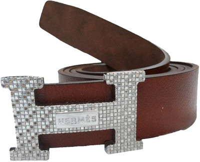 

Mode Boys Casual, Formal Brown Genuine Leather Belt, Brown-28