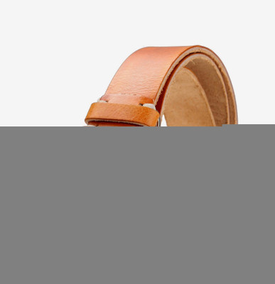 

99Cells Men Casual Tan Genuine Leather Belt
