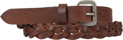 

Leder Concepts Women Casual Brown Genuine Leather Belt