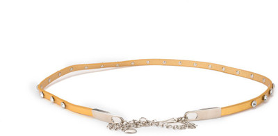 

Tiekart Women Casual Yellow Synthetic Belt