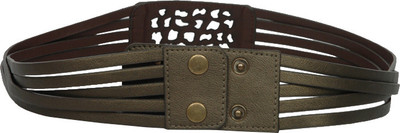 

Baggit Women Brown Genuine Leather Belt, Bronze