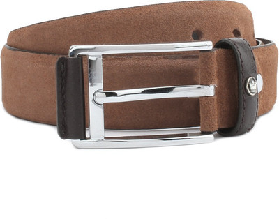 

Louis Philippe Men Brown Genuine Leather Belt, Light brown and brown