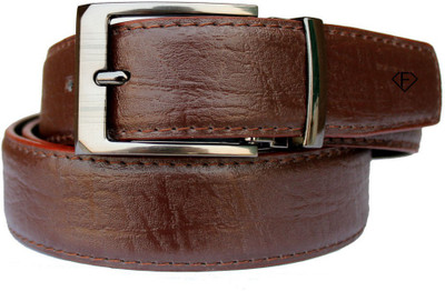 

Fashius Men Brown Artificial Leather Belt, Brown-01