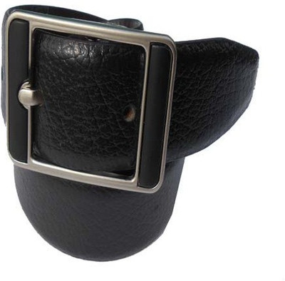 

M&Ms Men Formal Black Genuine Leather Reversible Belt