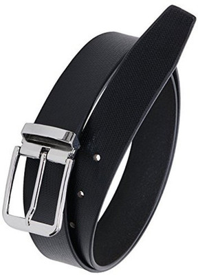 

OODI Men Black Genuine Leather Belt