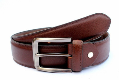 

Tops Men Formal Brown Genuine Leather Belt