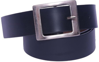 

OODI Men Black Artificial Leather Belt