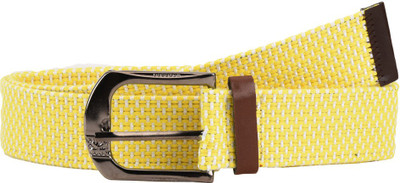 

Tiekart Men Casual Yellow Metal Belt