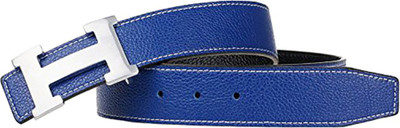 

Zaira Diamond Men Casual Blue Genuine Leather Reversible Belt