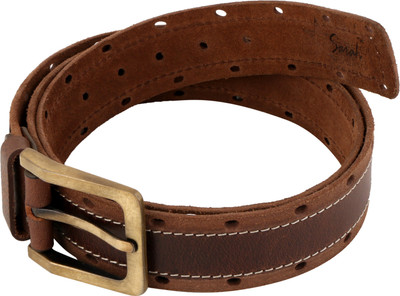 

Sarah Men Casual Brown Genuine Leather Belt