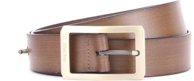Allen Solly Men Brown Genuine Leather Belt