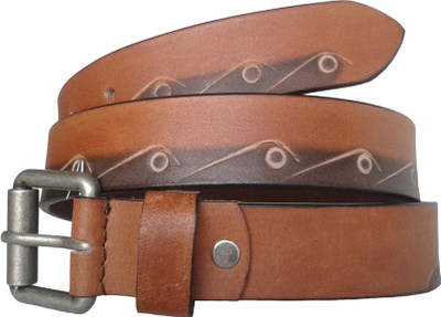 

Czar Enterprises Girls Casual, Evening Tan, Black Genuine Leather Belt, Black;tan
