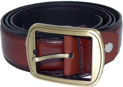 

Els Men Formal, Casual Brown Synthetic Belt, Brown-07