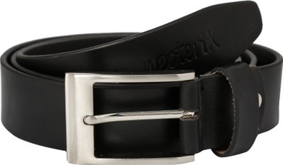 

Neoterix Men Black Genuine Leather Belt