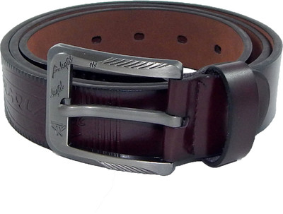 

Els Men Casual, Formal Brown Artificial Leather, Synthetic Belt