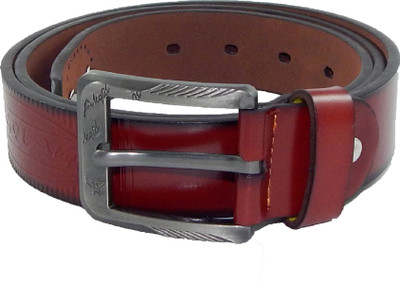 

Els Men Casual, Formal Brown Artificial Leather, Synthetic Belt