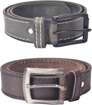 

Hidelink Men Formal Black Genuine Leather Belt
