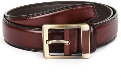 

Buckle Up Men Formal Brown Artificial Leather Belt