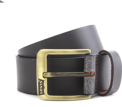 

Levi's Men Brown Genuine Leather Belt, Brwon.
